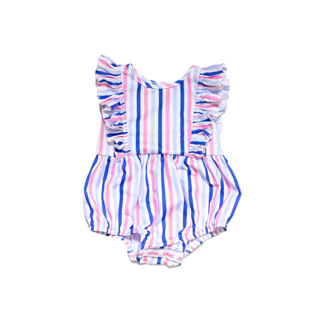 Baby Girl April Showers Bubble Romper main image 1
