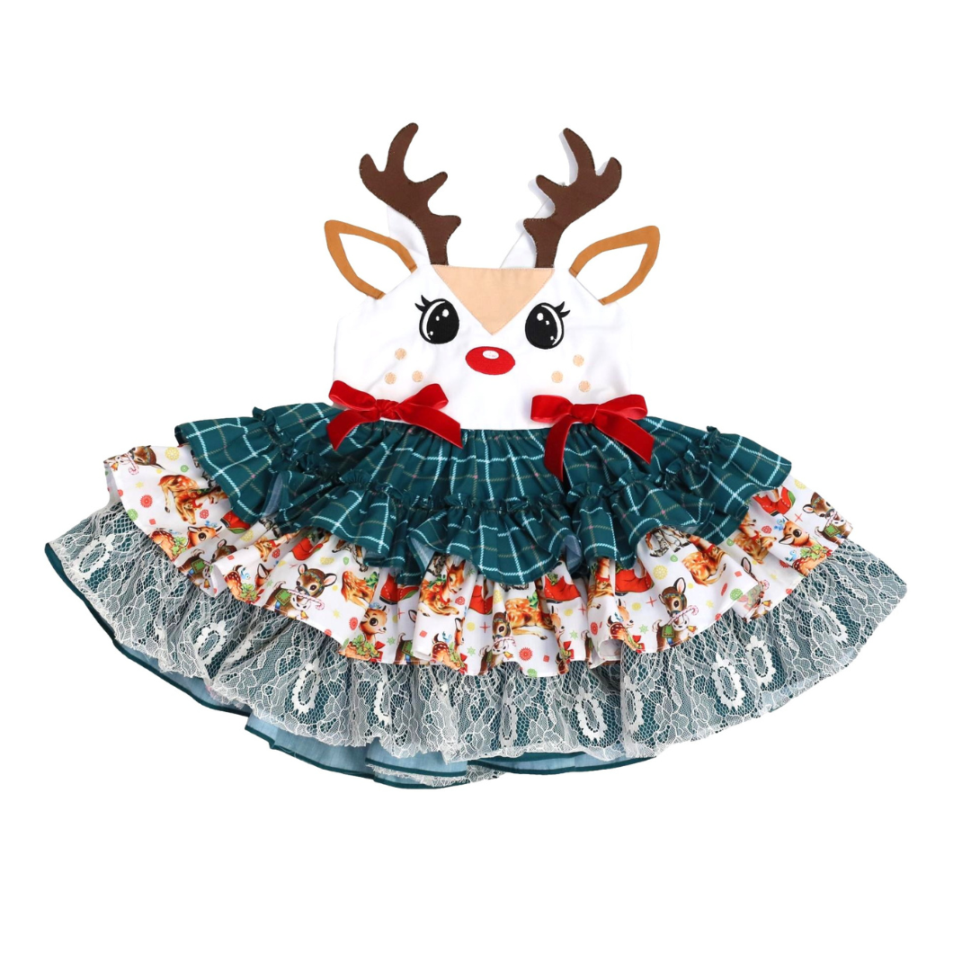 mini rodini reindeer dress Rudolph Dress