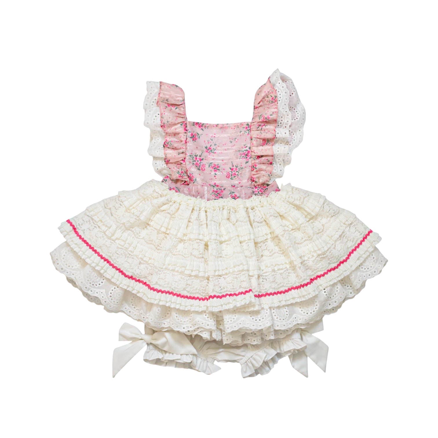 mini dress with matching bloomers SS26 Joanna Dress Set