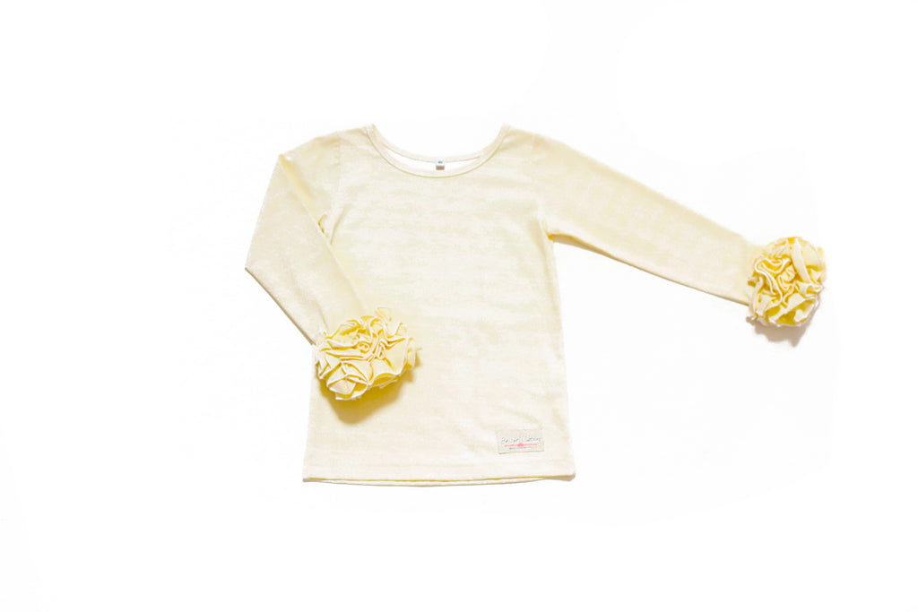 Buttercream Icing Top (IVORY) - Be Girl Clothing
